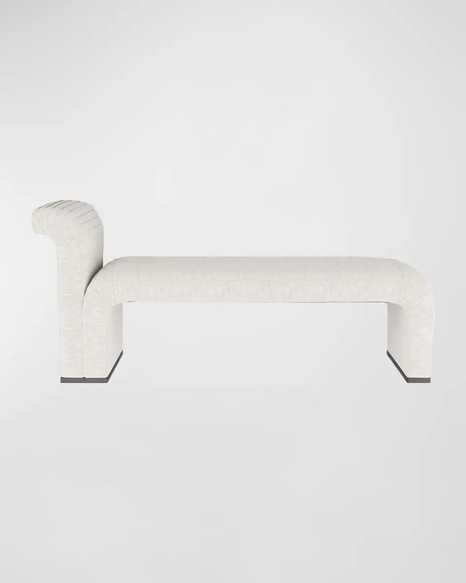 Arteriors Weaver Bouclé Chaise | Thumbnail 2 Arteriors Weaver Bouclé Chaise | Thumbnail 2
