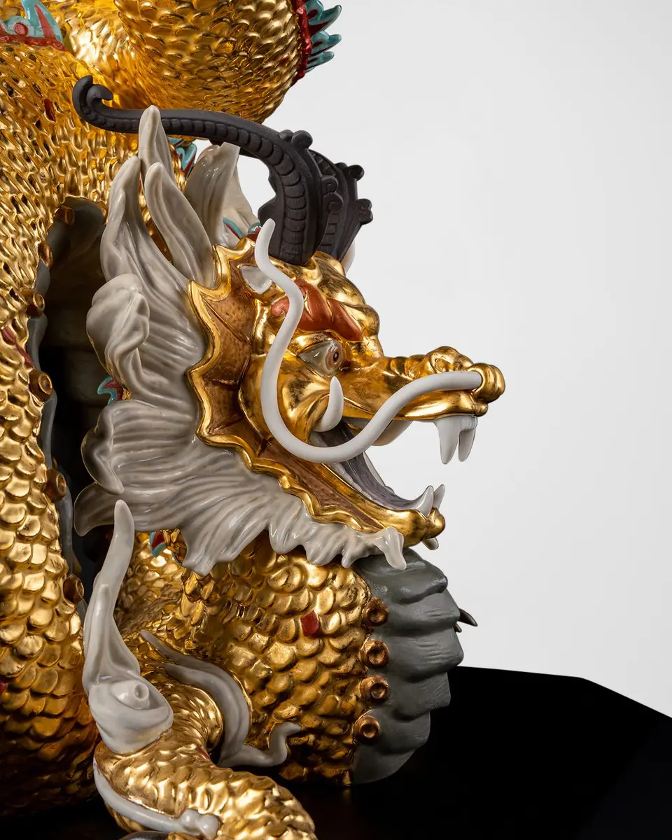 Lladro Limited Edition Protective Dragon Sculpture | Thumbnail 5 Lladro Limited Edition Protective Dragon Sculpture | Thumbnail 5