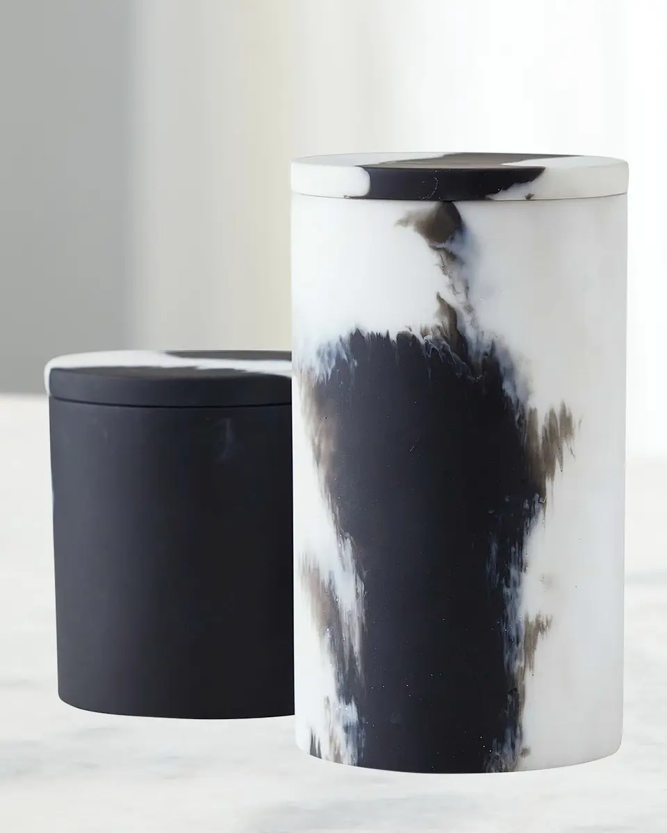 Arteriors Hollie Round Containers, Set of 2 | Thumbnail 2 Arteriors Hollie Round Containers, Set of 2 | Thumbnail 2