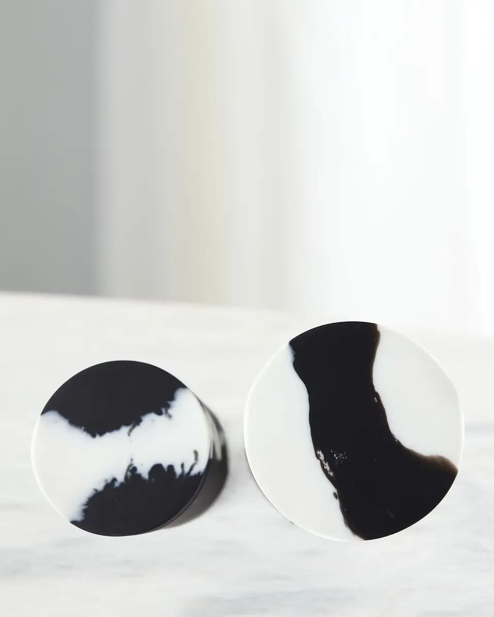 Arteriors Hollie Round Containers, Set of 2 | Thumbnail 4 Arteriors Hollie Round Containers, Set of 2 | Thumbnail 4