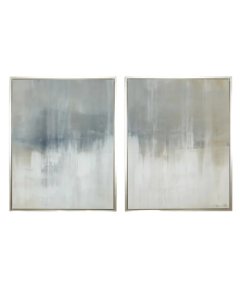 Benson-Cobb Studios "Origins No. 1" Hand-Embellished Giclee Diptych, 49" x 37"