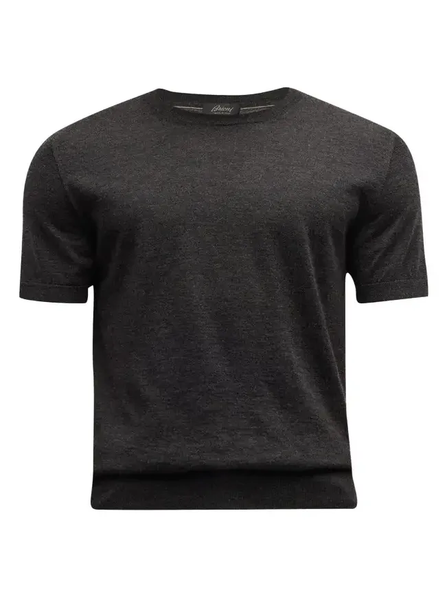 Men's Cashmere-Silk Crewneck Sweater Men's Cashmere-Silk Crewneck Sweater
