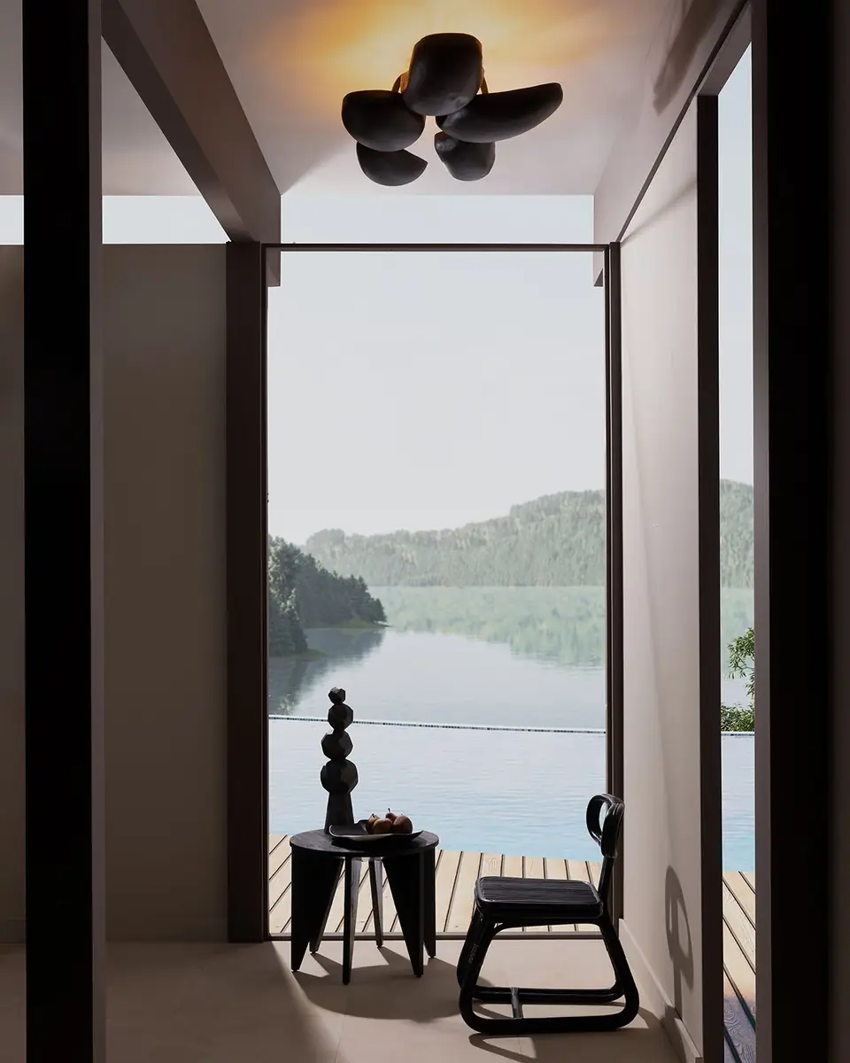 Arteriors Theo Flush Mount | Thumbnail 4