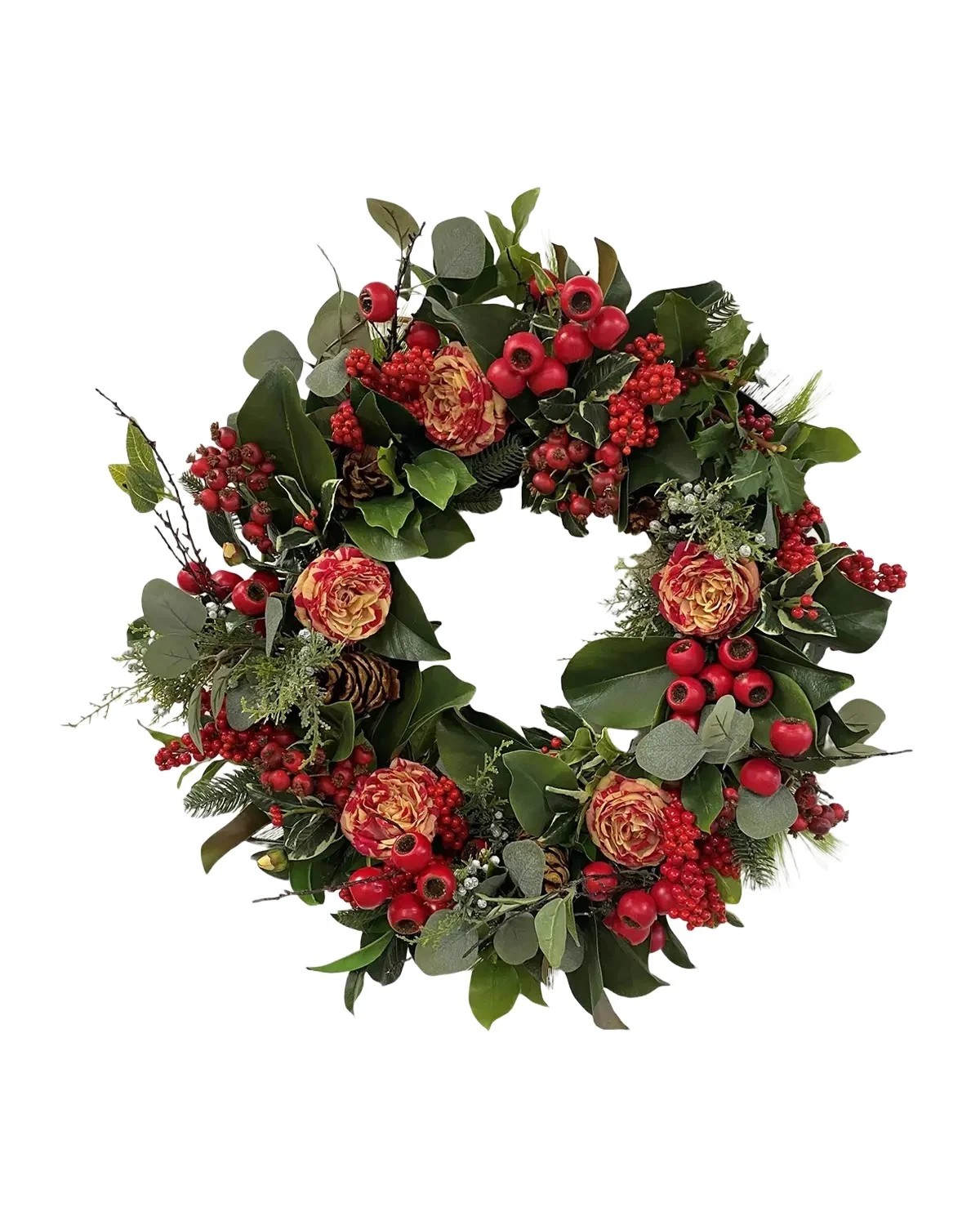 Winward Home 24" Holiday Deluxe Wreath