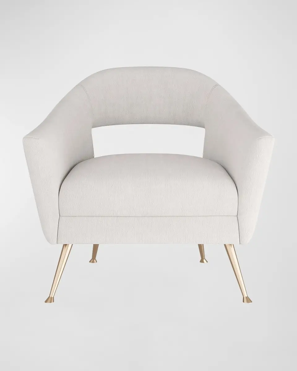 Arteriors Weddington Bouclé Chair | Thumbnail 2 Arteriors Weddington Bouclé Chair | Thumbnail 2