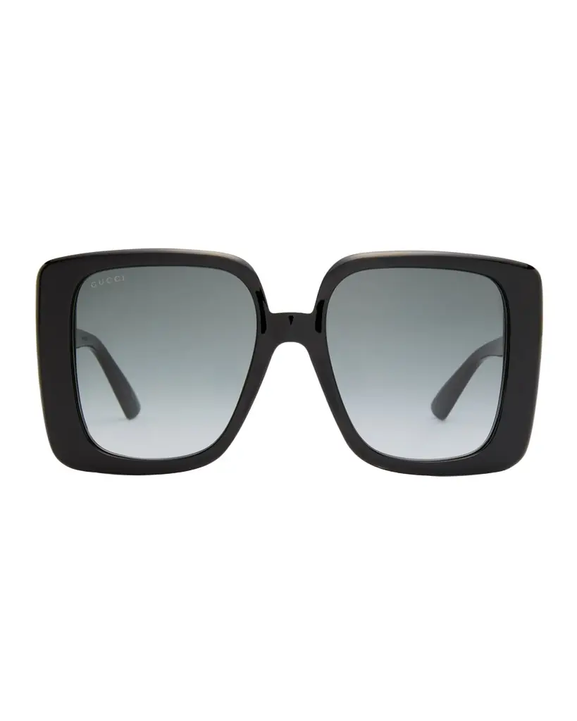 Gucci Gradient Acetate Butterfly Sunglasses | Image 1 Gucci Gradient Acetate Butterfly Sunglasses | Image 1