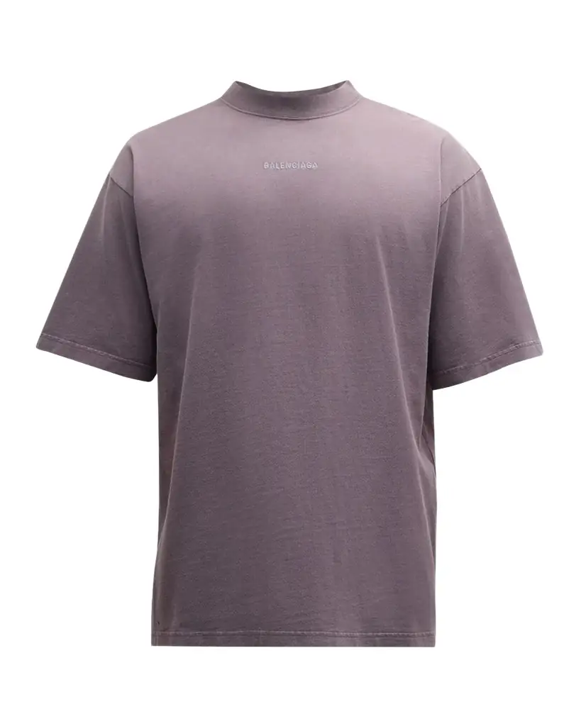 Balenciaga Men 's Back T Shirt Medium Fit | Image 1 Balenciaga Men 's Back T Shirt Medium Fit | Image 1
