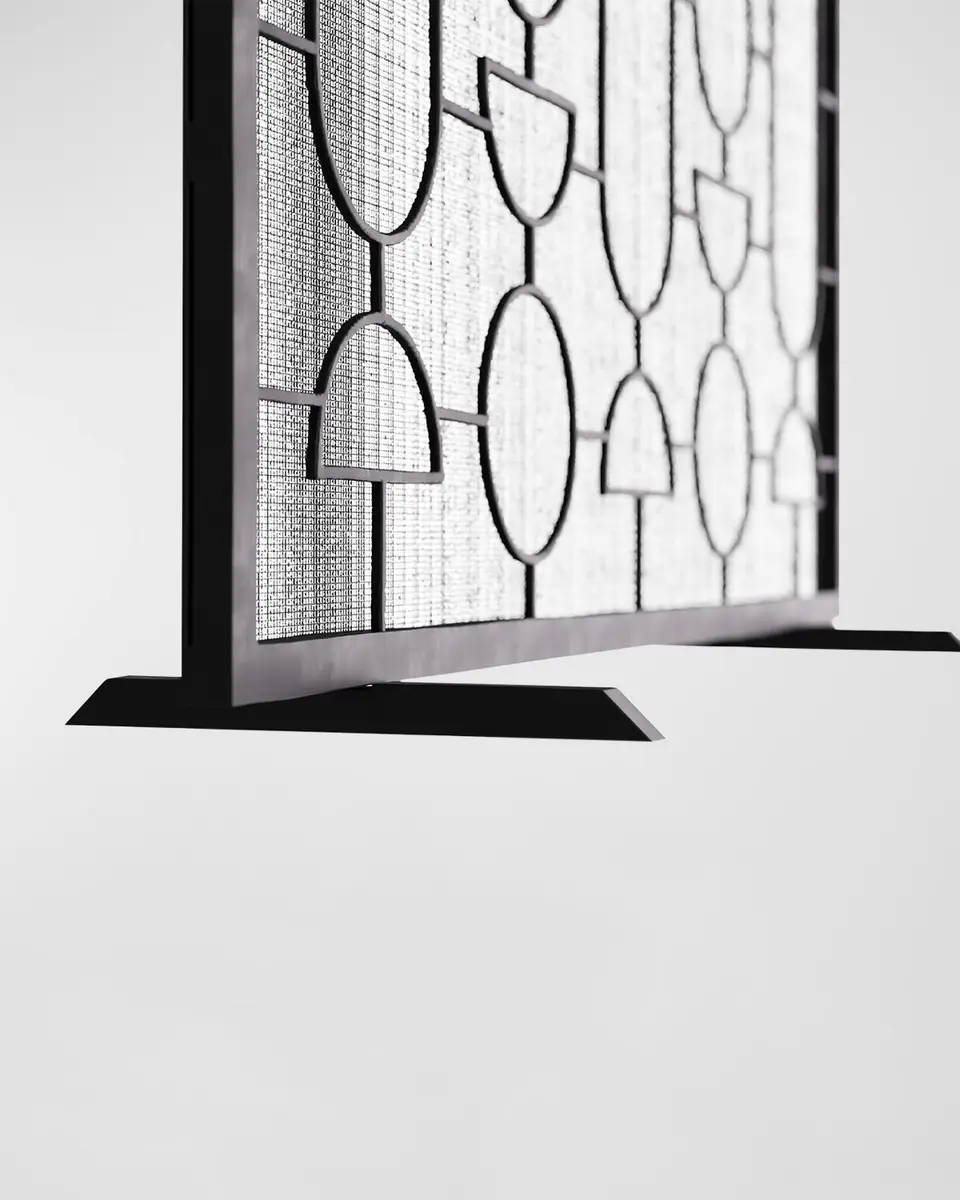 Arteriors Adamo Fire Screen | Thumbnail 3 Arteriors Adamo Fire Screen | Thumbnail 3