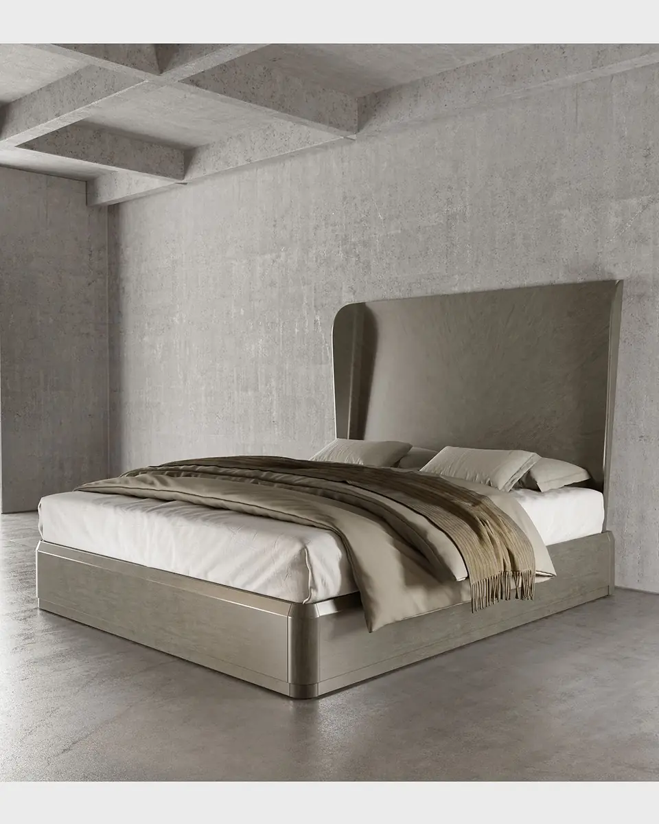 Casa Ispirata Continental King Platform Bed | Thumbnail 3
