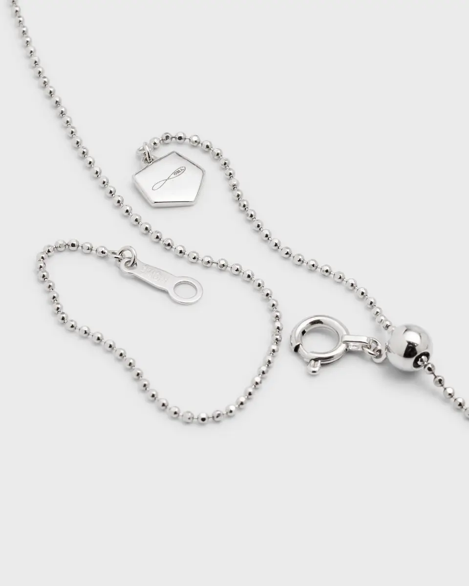 Graziela Gems 18K Medium Gold Floating Diamond Necklace | Thumbnail 3