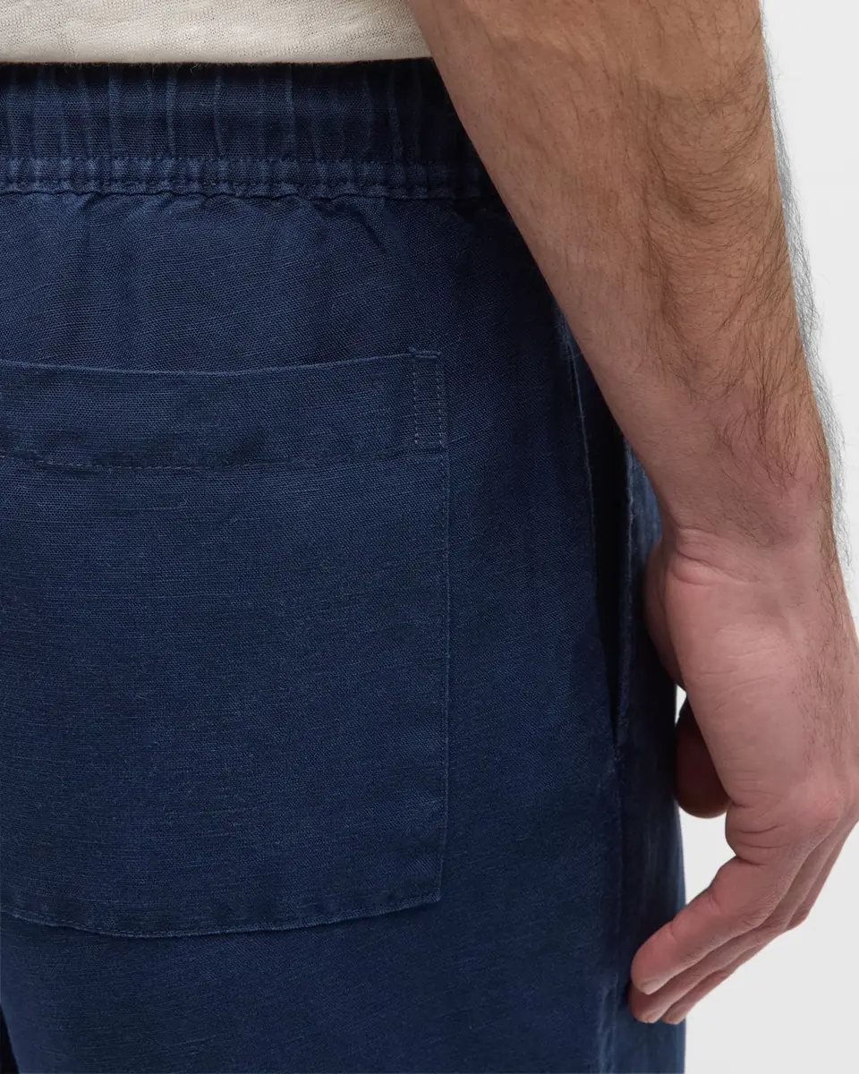 Onia Men's Air Linen Pull-On Shorts | Thumbnail 4 Onia Men's Air Linen Pull-On Shorts | Thumbnail 4