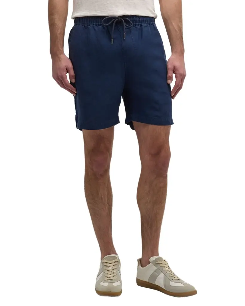 Onia Men 's Air Linen Pull-On Shorts | Image 1 Onia Men 's Air Linen Pull-On Shorts | Image 1