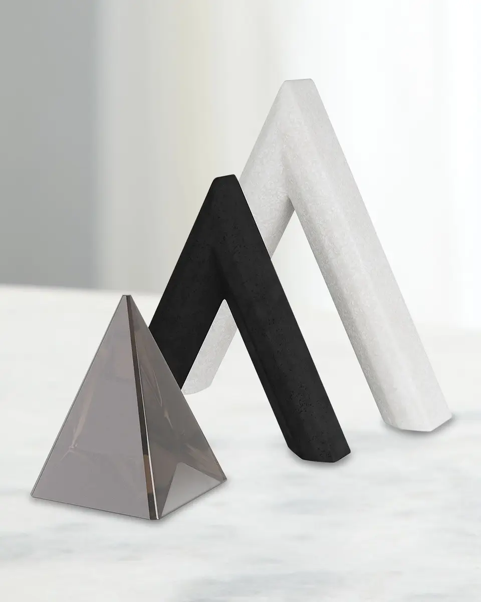 Arteriors Xiomara Sculptures, Set of 3 | Thumbnail 4 Arteriors Xiomara Sculptures, Set of 3 | Thumbnail 4