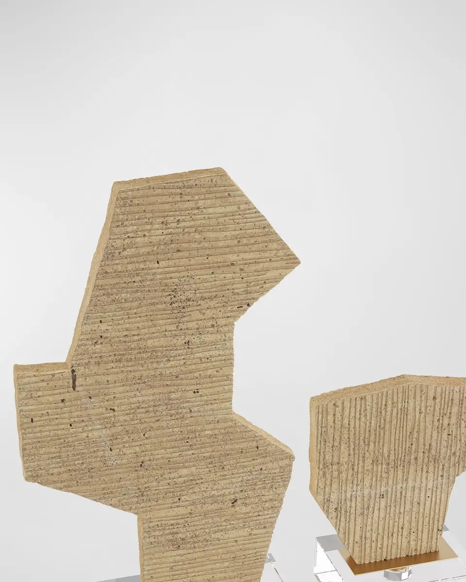 Arteriors Bianchi Sculptures, Set of 2 | Thumbnail 3 Arteriors Bianchi Sculptures, Set of 2 | Thumbnail 3