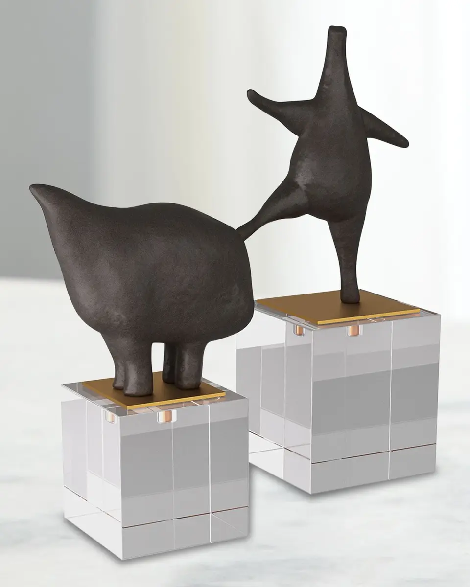 Arteriors Brovina Sculptures, Set of 2 | Thumbnail 2 Arteriors Brovina Sculptures, Set of 2 | Thumbnail 2
