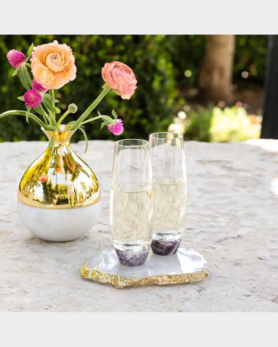 Anna New York Elevo 6 oz. Champagne Glasses, Set of 2 | Thumbnail 2 Anna New York Elevo 6 oz. Champagne Glasses, Set of 2 | Thumbnail 2