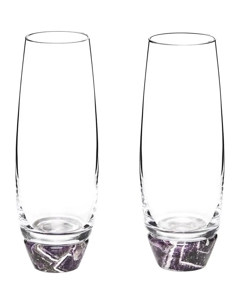 Anna New York Elevo 6 oz. Champagne Glasses, Set of 2