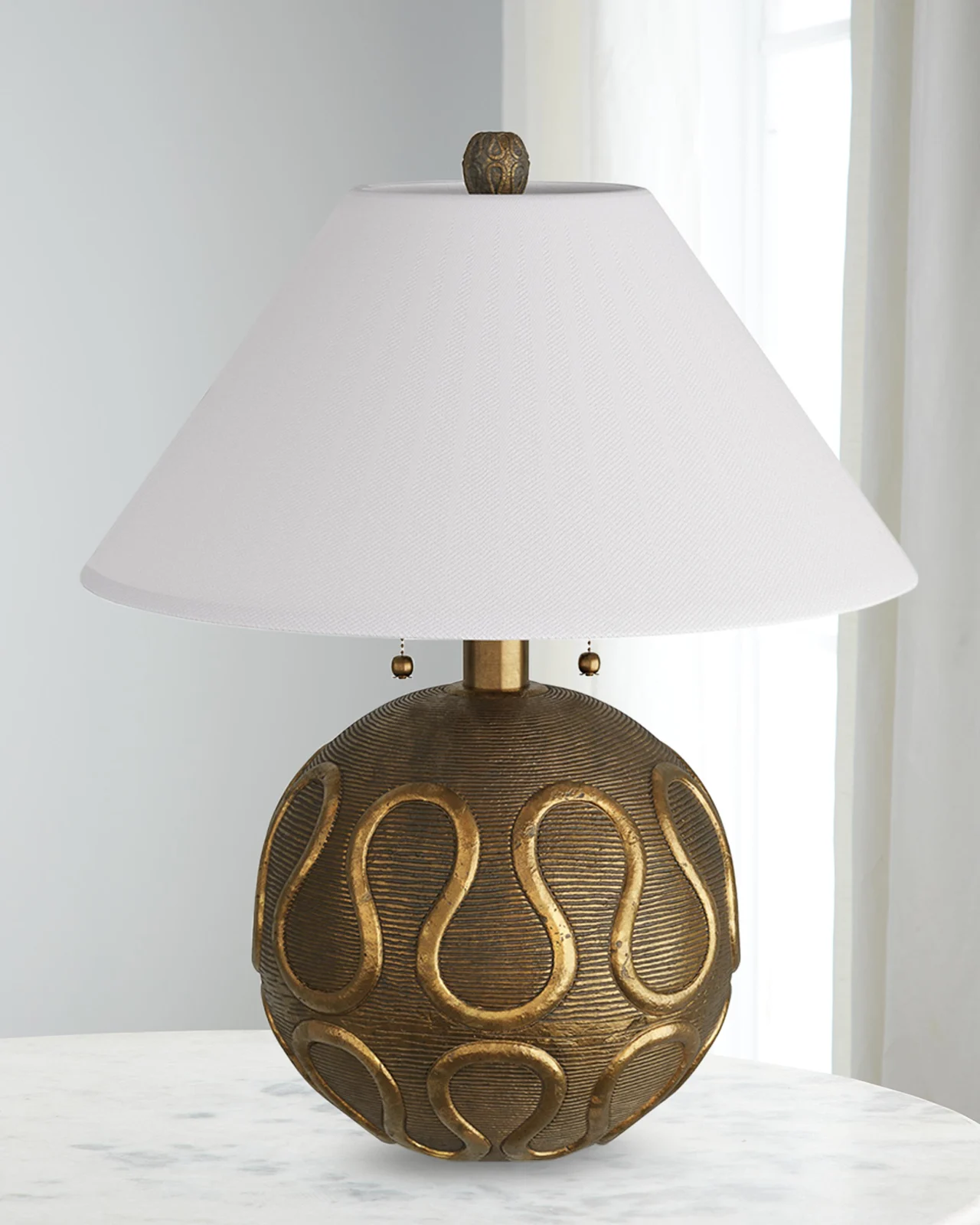 Arteriors Serpiente Lamp