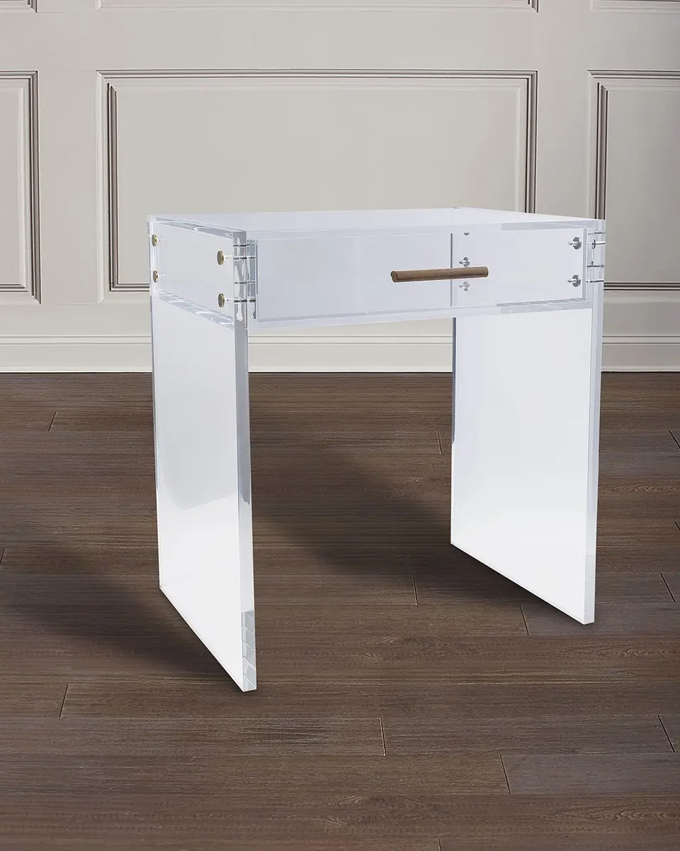 Port 68 Milan Clear Tray Top End Table | Thumbnail 2 Port 68 Milan Clear Tray Top End Table | Thumbnail 2