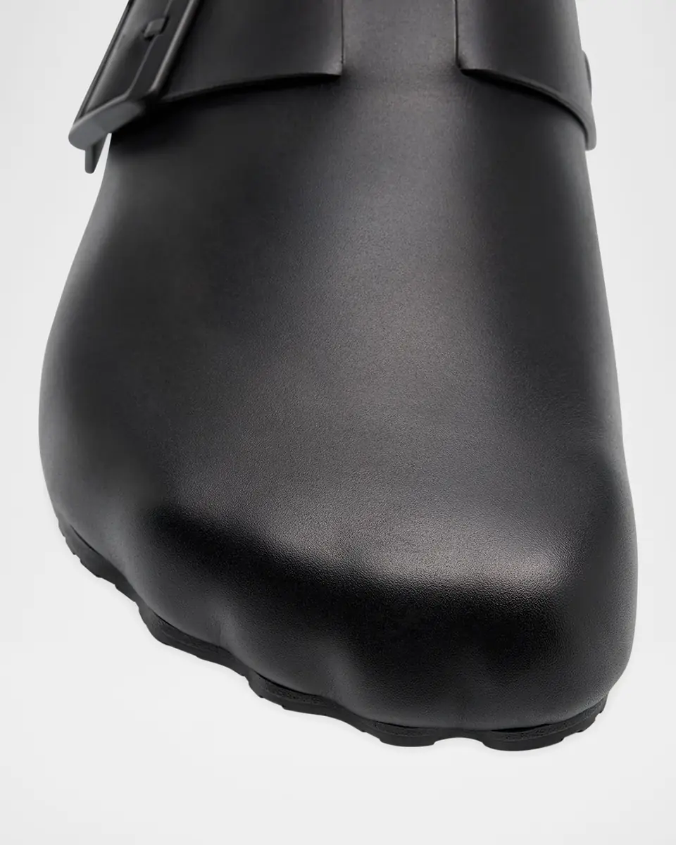 Balenciaga Sunday Calfskin Buckle Mules | Thumbnail 7