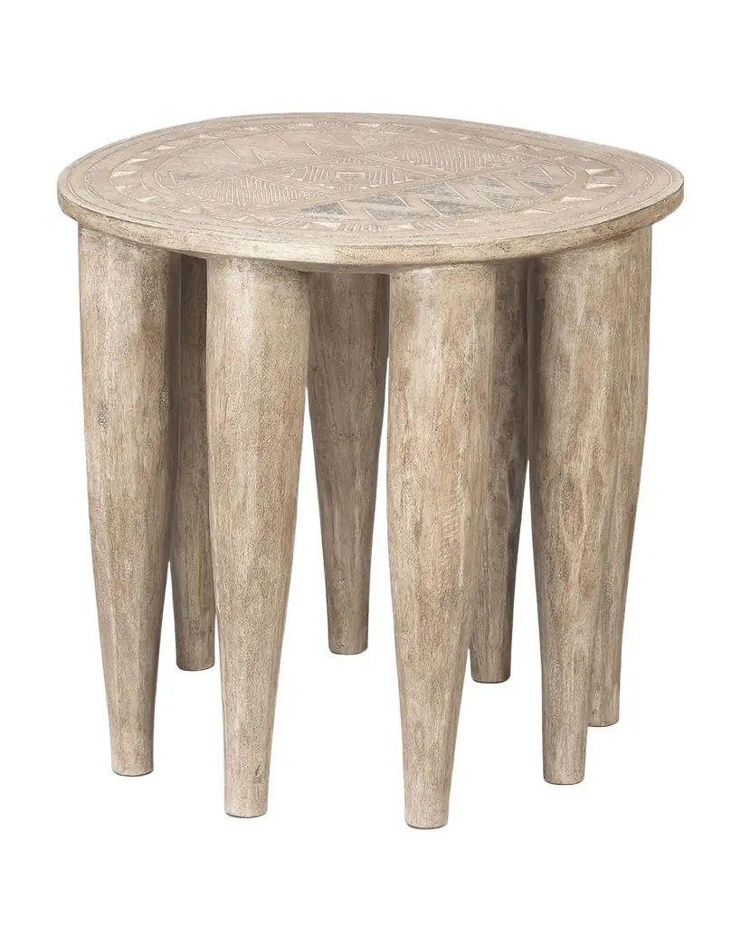 Jamie Young Naga Stool | Image 1 Jamie Young Naga Stool | Image 1