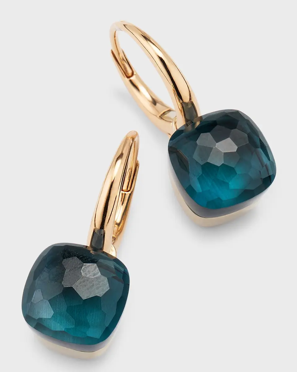 Pomellato Nudo 18K Rose Gold Petit Drop Earrings | Thumbnail 2