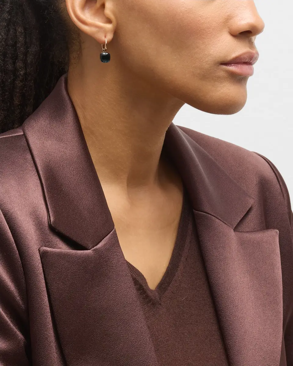 Pomellato Nudo 18K Rose Gold Petit Drop Earrings | Thumbnail 4