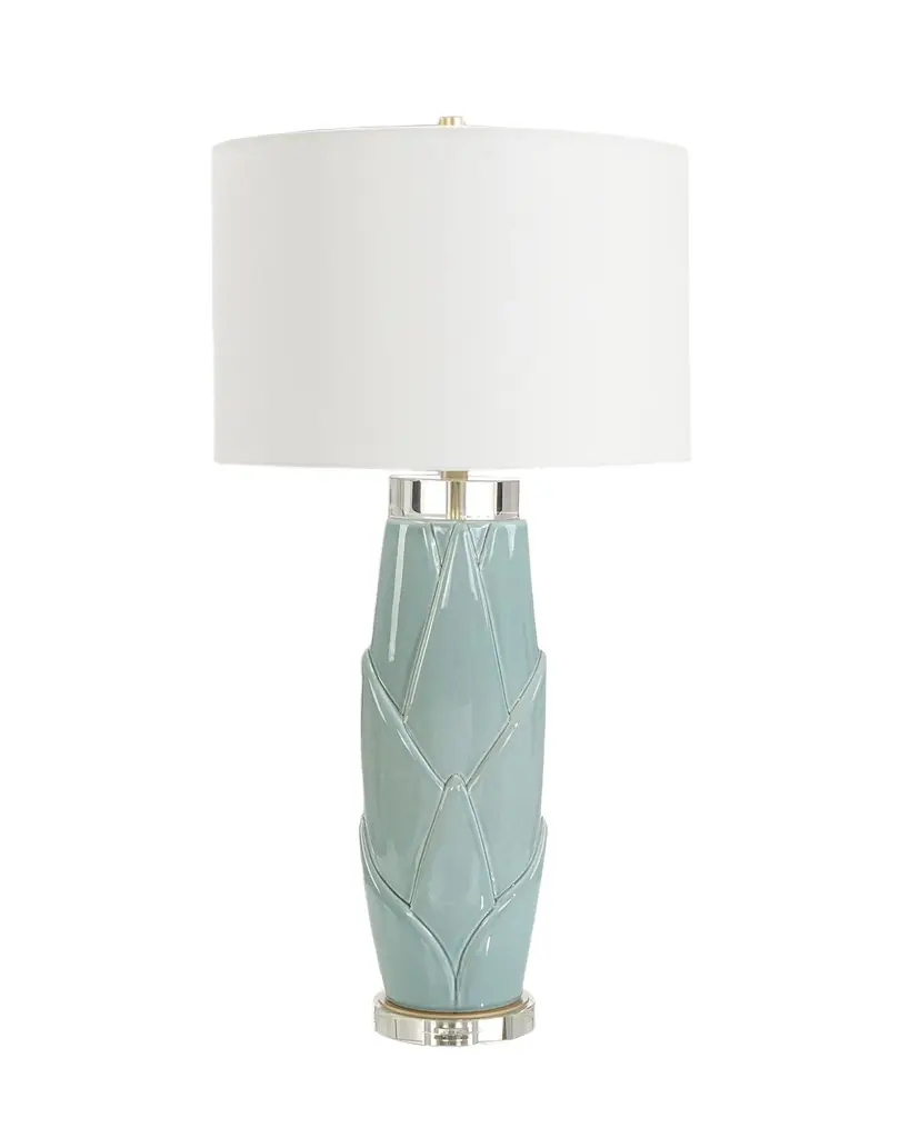 John-Richard Collection Lush Leaves 33" Table Lamp | Image 1 John-Richard Collection Lush Leaves 33" Table Lamp | Image 1