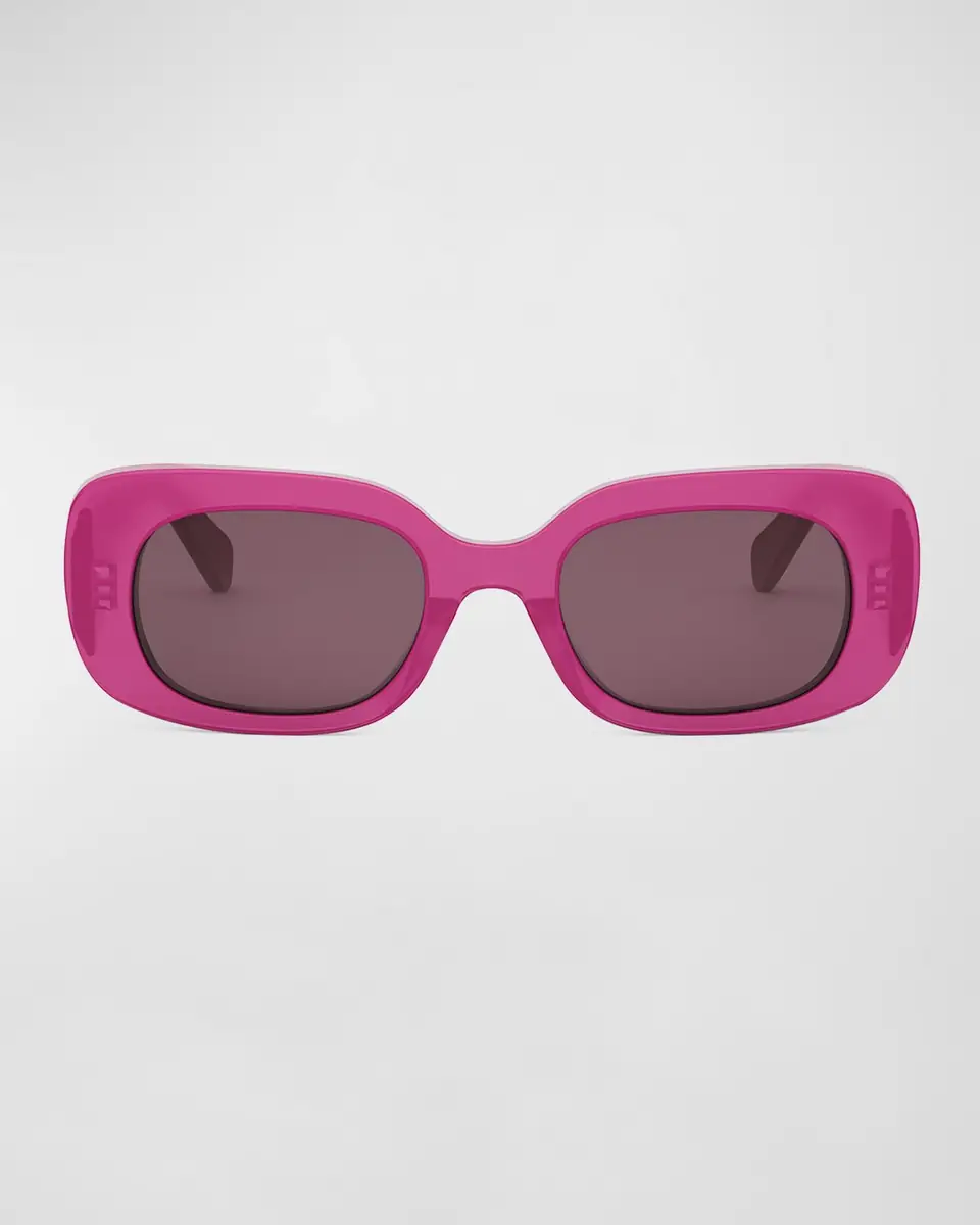 Celine Bold 3 Dots Acetate Rectangle Sunglasses | Thumbnail 3 Celine Bold 3 Dots Acetate Rectangle Sunglasses | Thumbnail 3