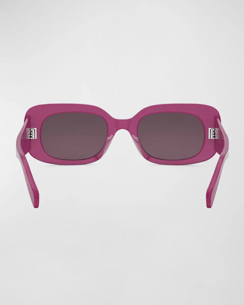 Celine Bold 3 Dots Acetate Rectangle Sunglasses | Thumbnail 5 Celine Bold 3 Dots Acetate Rectangle Sunglasses | Thumbnail 5
