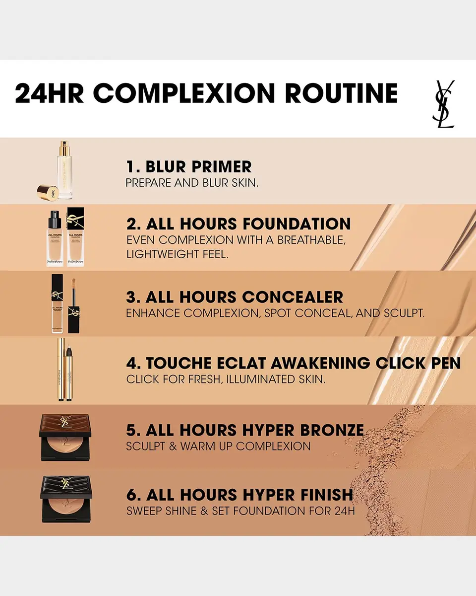 Yves Saint Laurent Beaute All Hours Hyper Finish Finishing Powder | Thumbnail 7 Yves Saint Laurent Beaute All Hours Hyper Finish Finishing Powder | Thumbnail 7