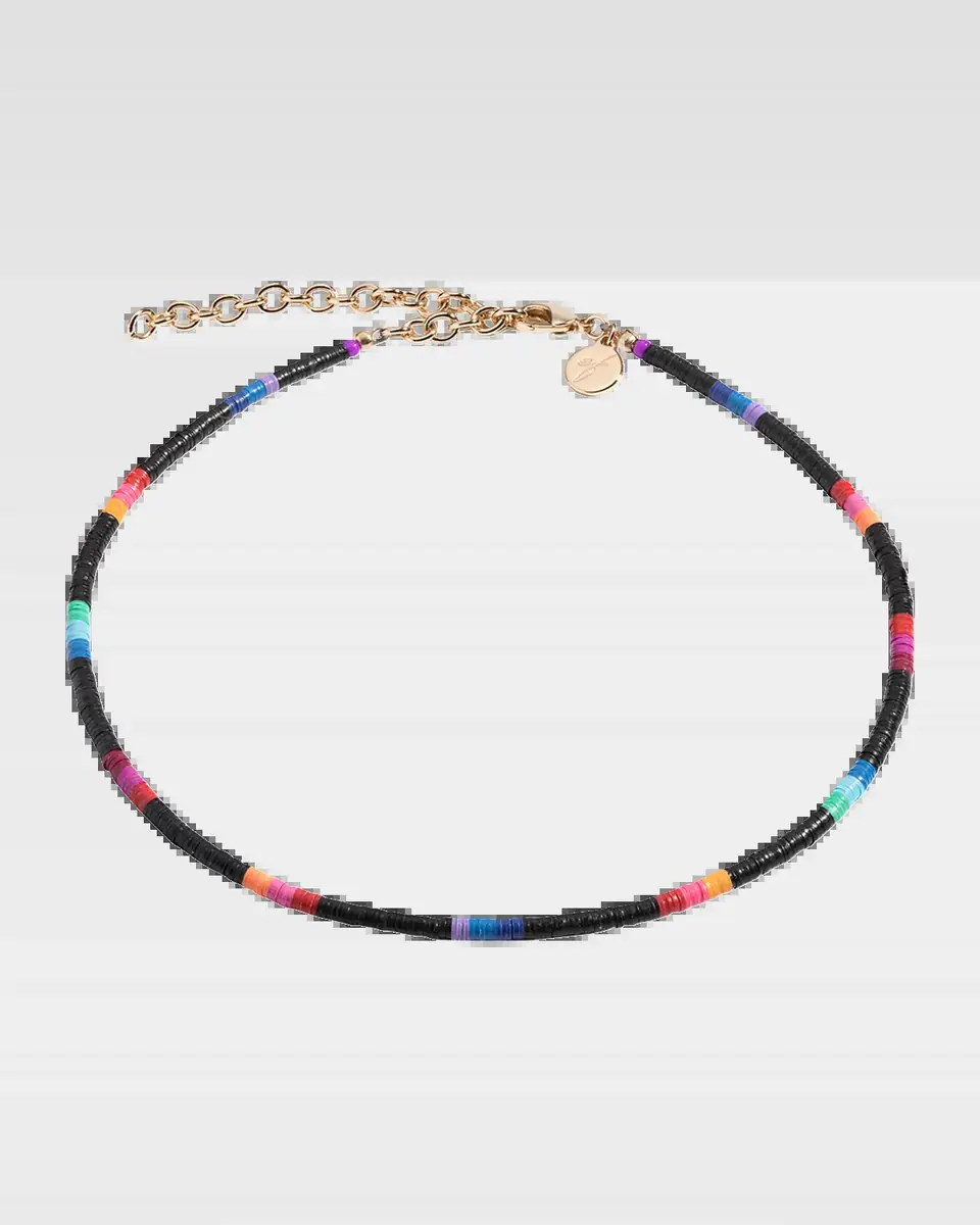 Elsie Frieda Louise Choker with 3mm Heishi Beads | Thumbnail 2