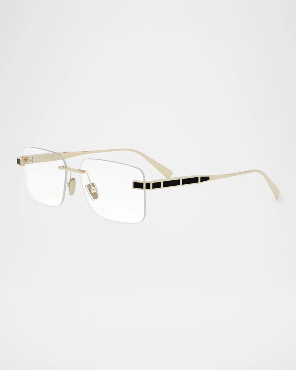 BVLGARI Octo Rectangular Eyeglasses | Thumbnail 2 BVLGARI Octo Rectangular Eyeglasses | Thumbnail 2