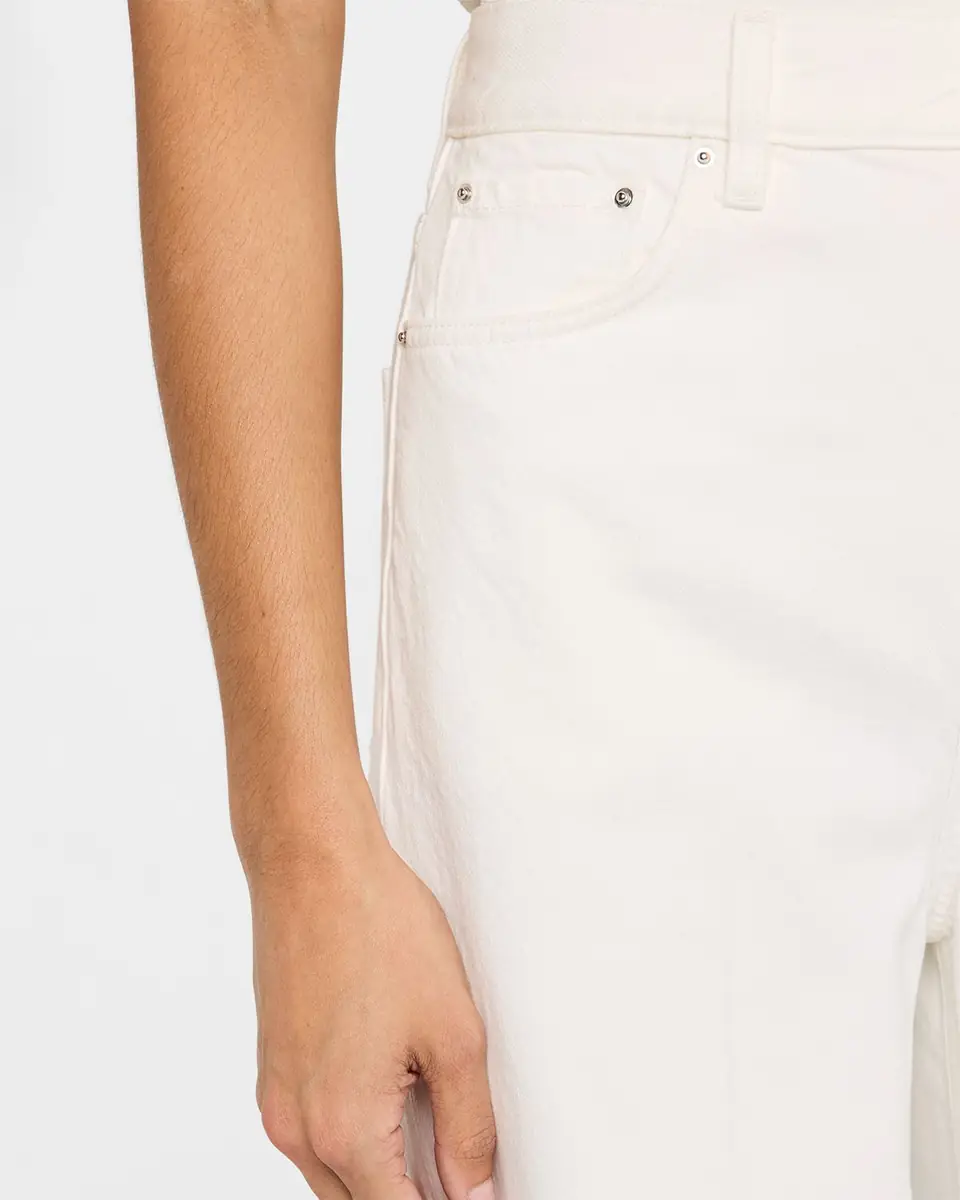 Toteme High-Rise Straight-Leg Press-Creased Denim Jeans | Thumbnail 3