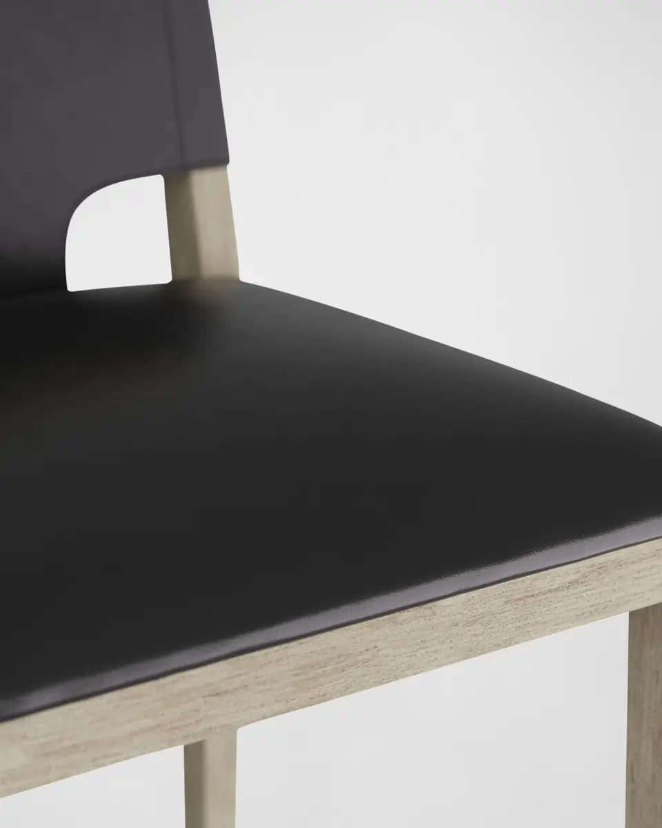 Arteriors Burdock Leather Bar Stool | Thumbnail 5 Arteriors Burdock Leather Bar Stool | Thumbnail 5