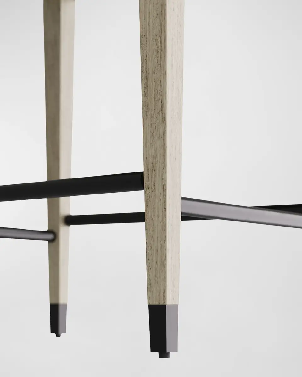 Arteriors Burdock Leather Counter Stool | Thumbnail 5 Arteriors Burdock Leather Counter Stool | Thumbnail 5