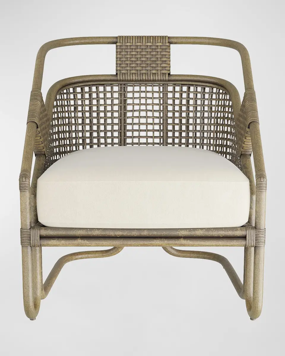 Arteriors Begala Rattan Lounge Chair | Thumbnail 2 Arteriors Begala Rattan Lounge Chair | Thumbnail 2