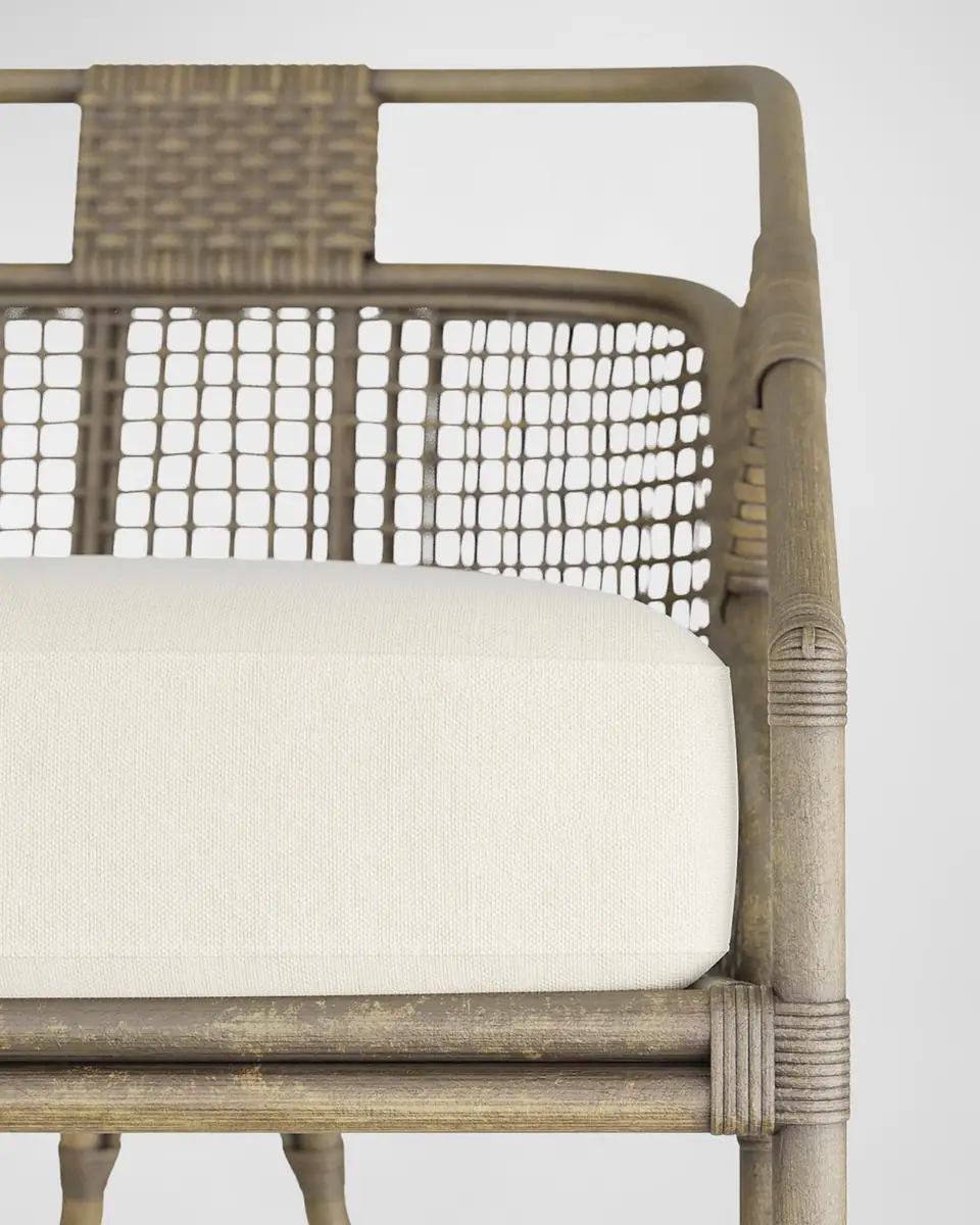 Arteriors Begala Rattan Lounge Chair | Thumbnail 4 Arteriors Begala Rattan Lounge Chair | Thumbnail 4