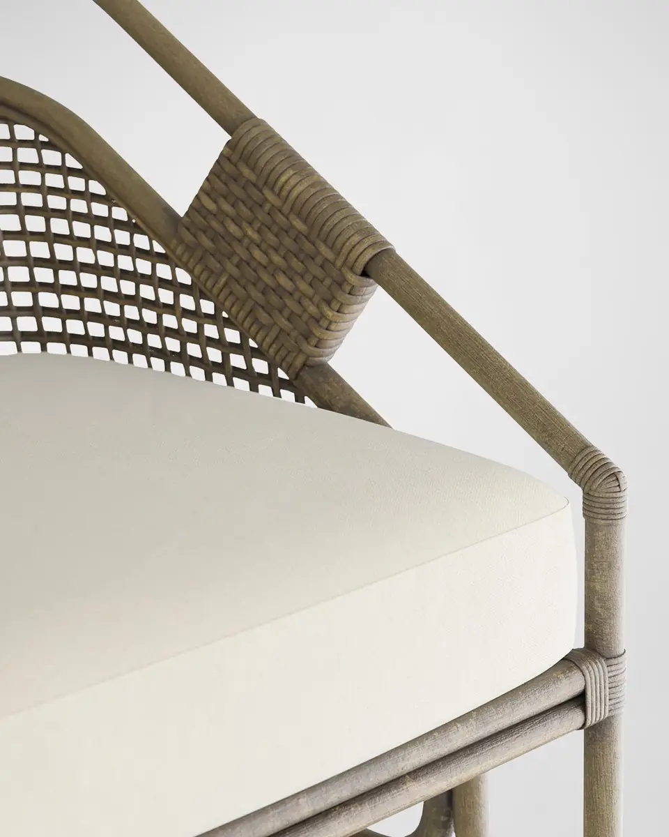 Arteriors Begala Rattan Lounge Chair | Thumbnail 6 Arteriors Begala Rattan Lounge Chair | Thumbnail 6