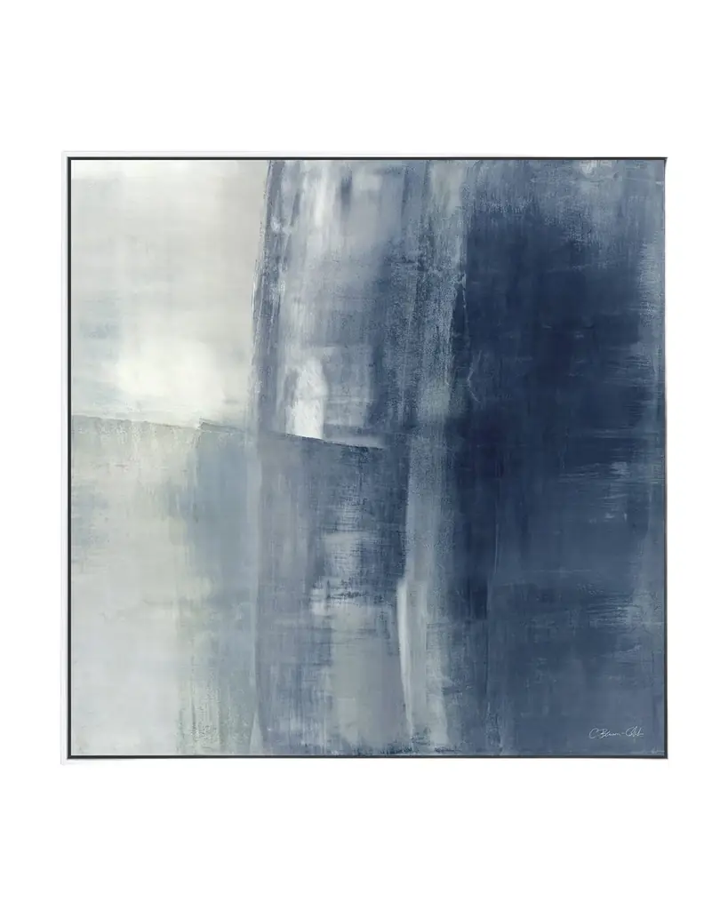 Benson-Cobb Studios "Surfaces in Blue" Giclee, 30"Sq.
