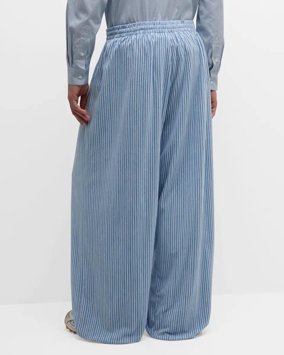 Balenciaga Men's Large Striped Pajama Pants | Thumbnail 4 Balenciaga Men's Large Striped Pajama Pants | Thumbnail 4