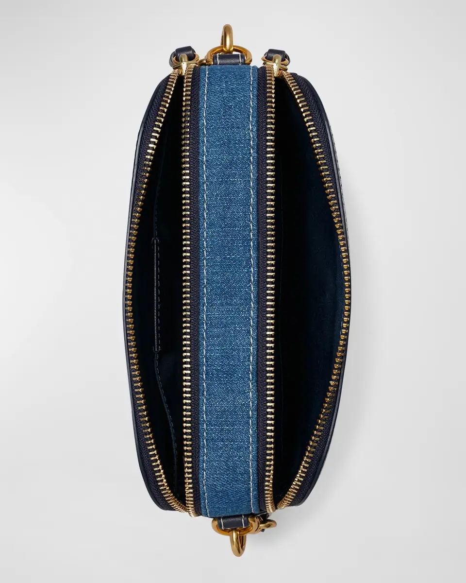 Tory Burch Miller Mini Denim Crossbody Bag | Thumbnail 3