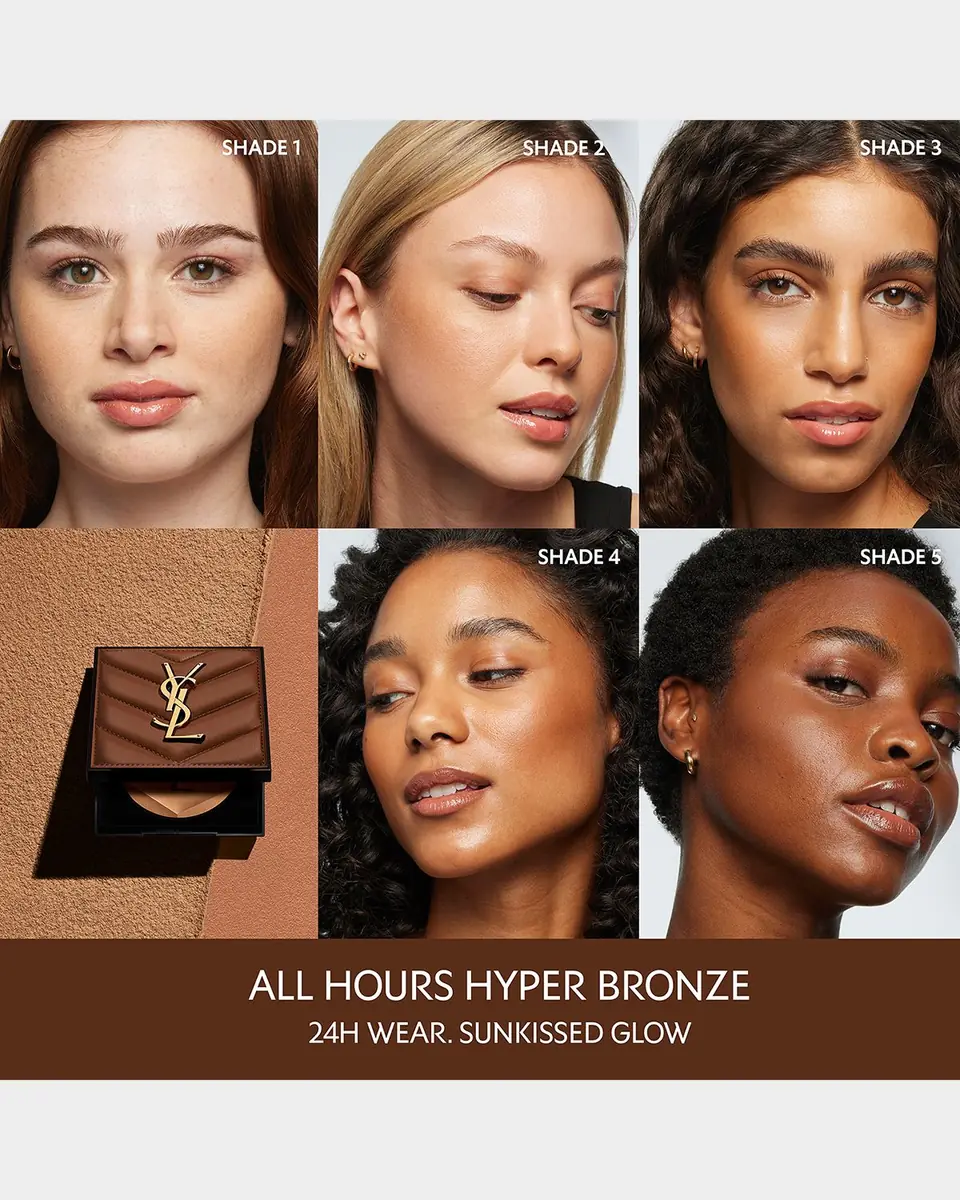 Yves Saint Laurent Beaute All Hours Hyper Bronzer | Thumbnail 4 Yves Saint Laurent Beaute All Hours Hyper Bronzer | Thumbnail 4