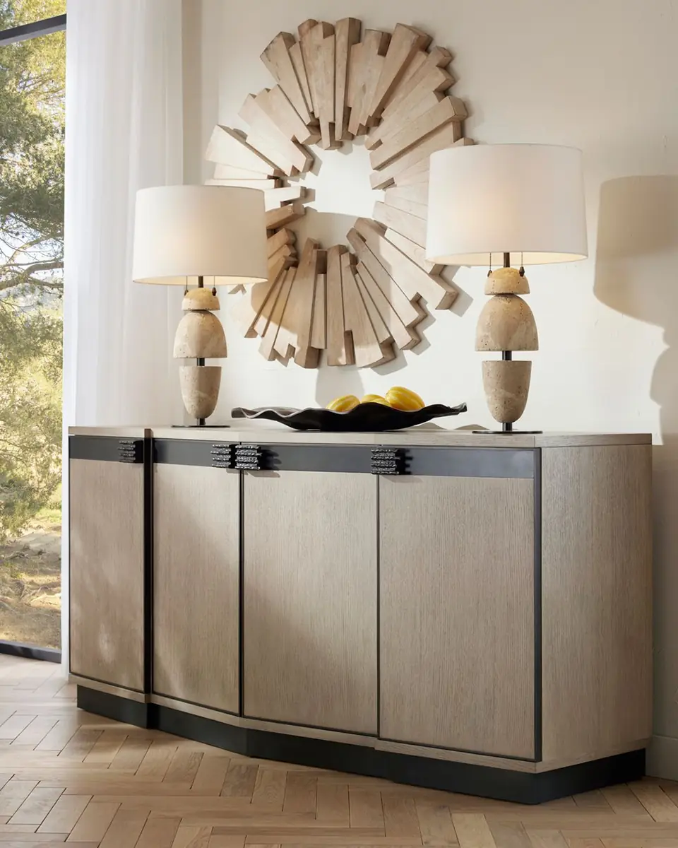 Arteriors Cyrus 4-Door Credenza | Thumbnail 6 Arteriors Cyrus 4-Door Credenza | Thumbnail 6
