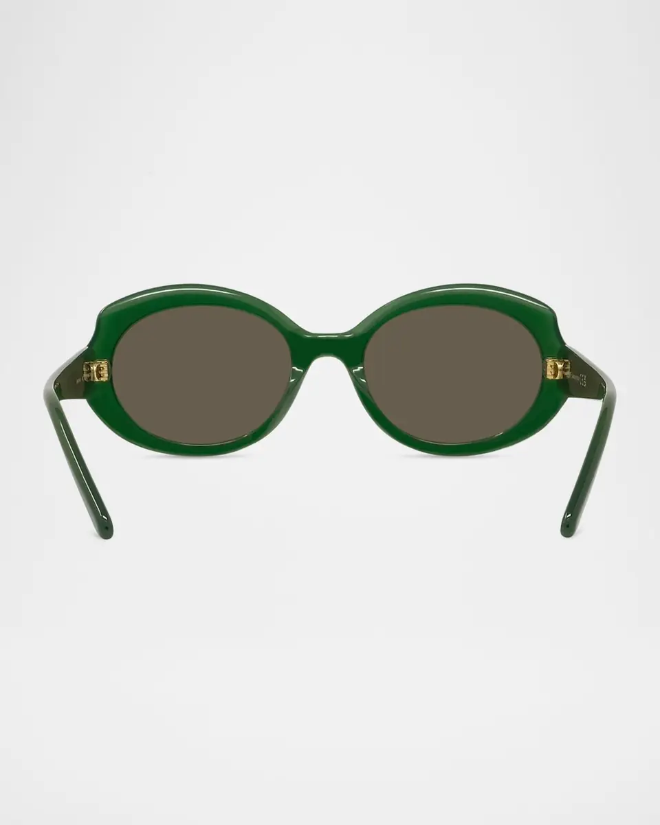 Loewe Round Slim Acetate Sunglasses | Thumbnail 5