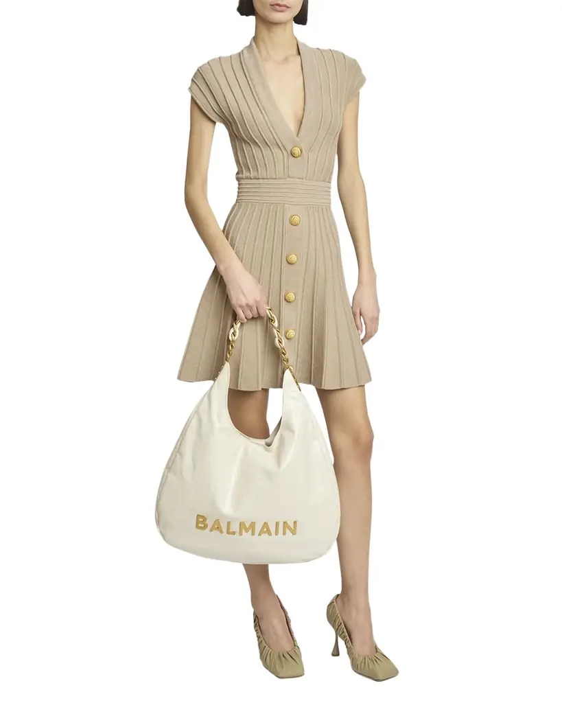 1945 Hobo Bag in Monogram Crinkled Leather