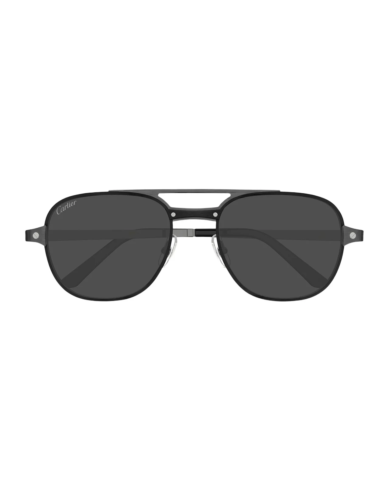 Cartier Men's CT0477SM Metal Aviator Sunglasses
