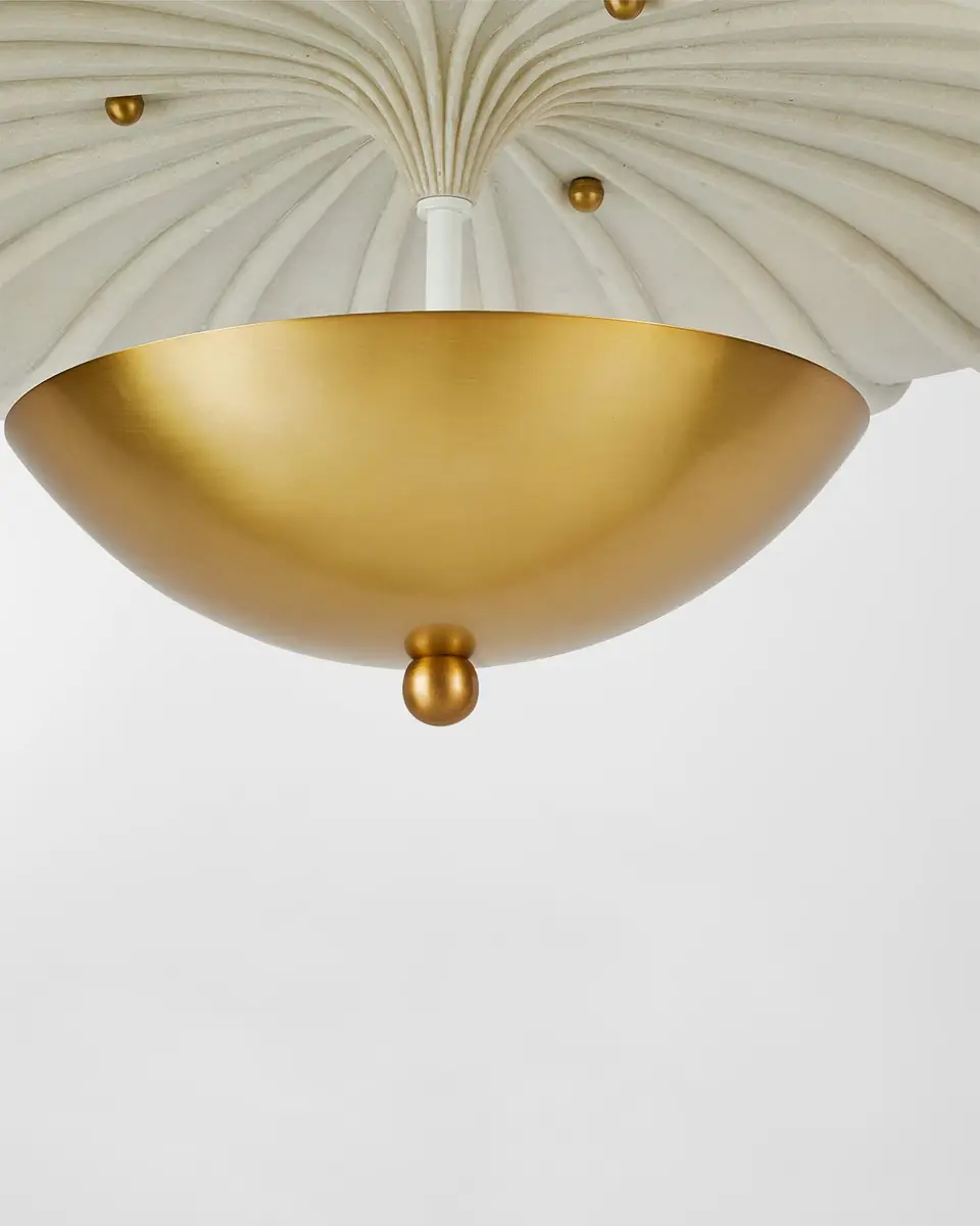 Arteriors Camella 15" 3-Light Flush Mount | Thumbnail 3
