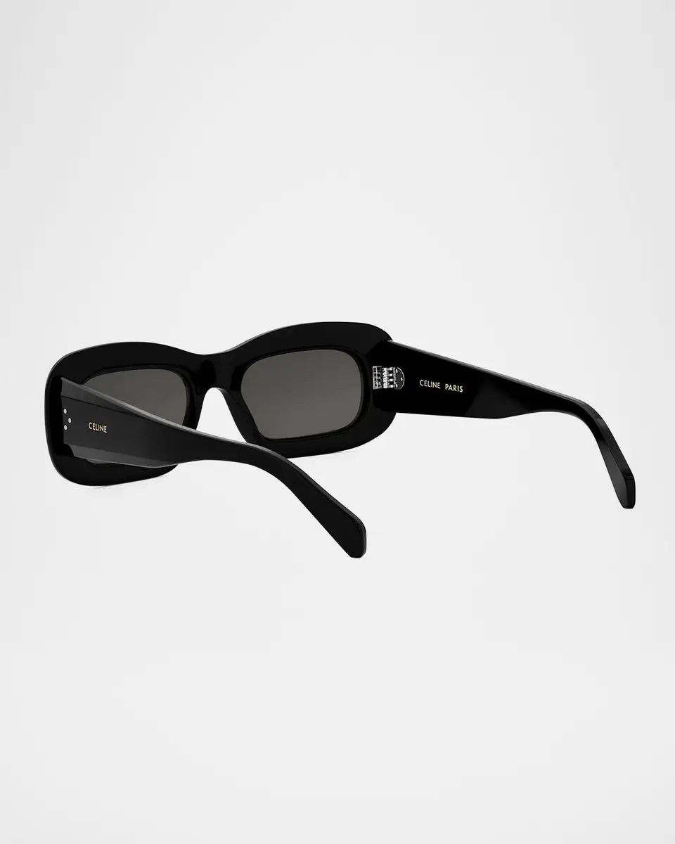 Celine Bold 3 Dots Acetate Rectangle Sunglasses | Thumbnail 2 Celine Bold 3 Dots Acetate Rectangle Sunglasses | Thumbnail 2