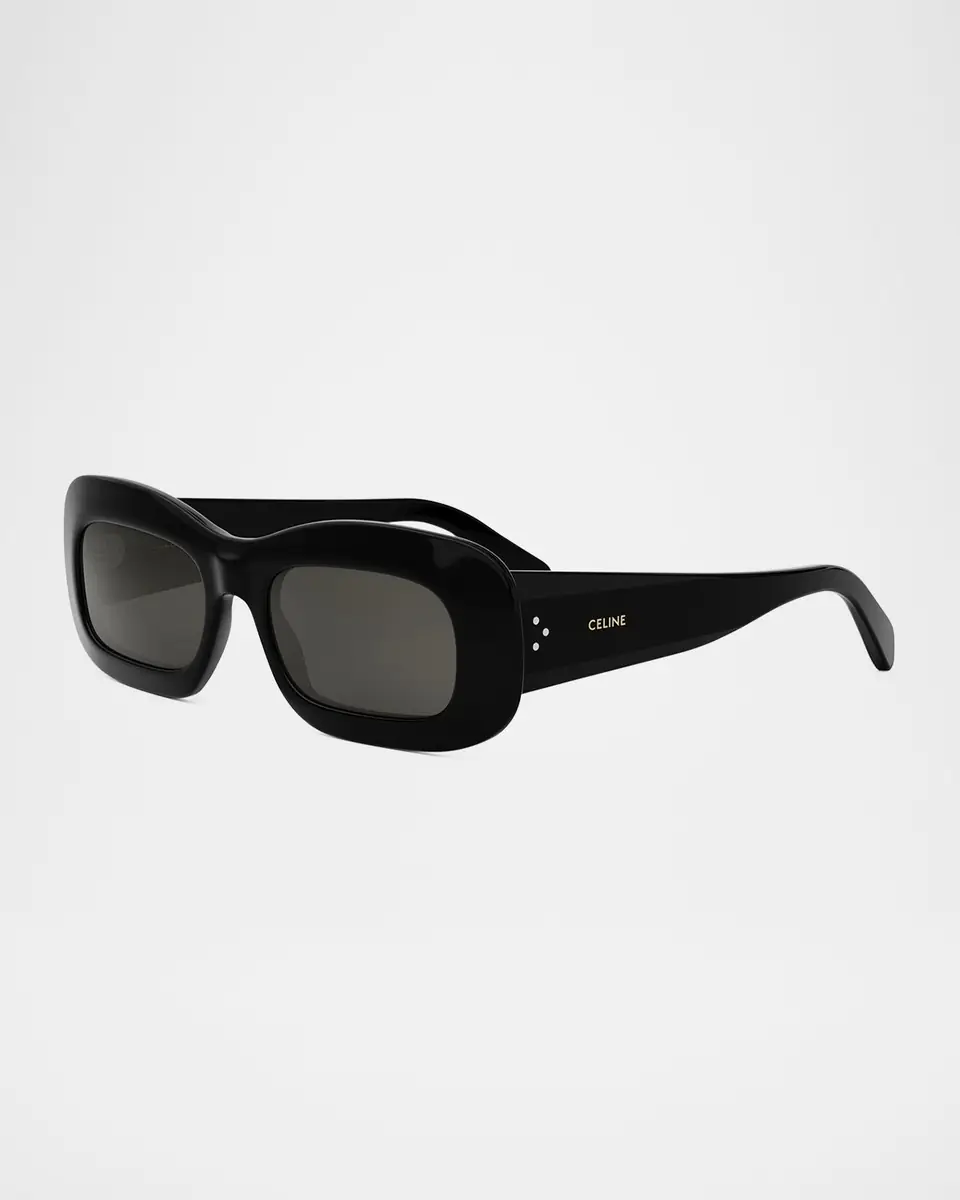 Celine Bold 3 Dots Acetate Rectangle Sunglasses | Thumbnail 3 Celine Bold 3 Dots Acetate Rectangle Sunglasses | Thumbnail 3